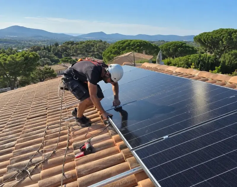Installateur panneaux solaires Montsoreau — pose photovoltaïque sur toiture
