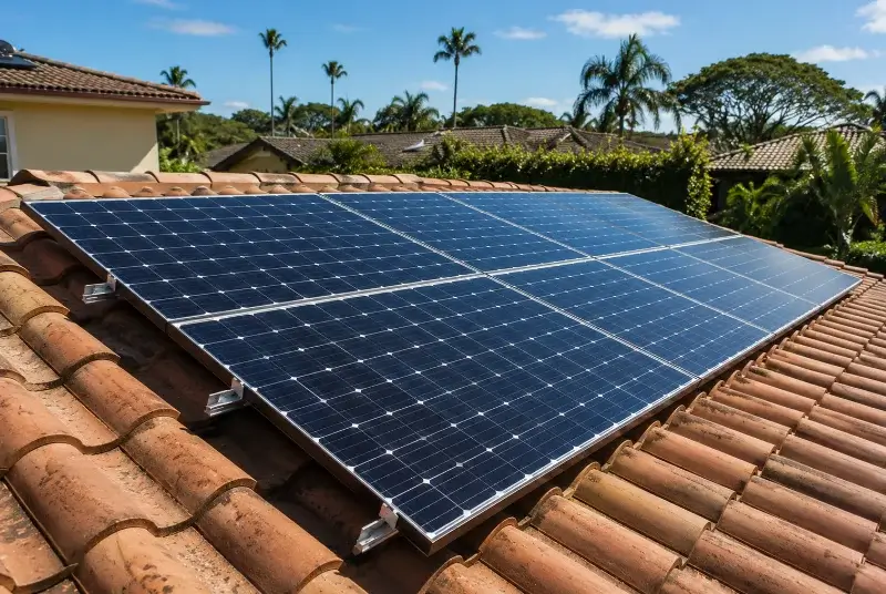 Installation de panneaux solaires à Montsoreau
